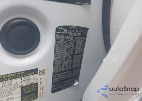 2021 Jaguar F-Pace S P340 Awd Automatic z USA, uszkodzony, nr VIN SADCJ2EU6MA669346